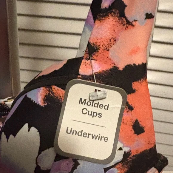 Time and Tru Floral Underwire Bikini Top - Picture 12 of 15